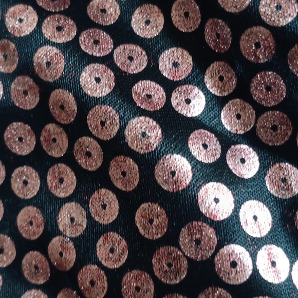 DIANE MARCO metalic fabric swing top - Picture 2 of 3